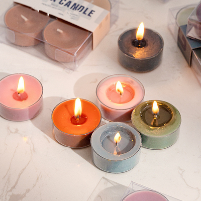 Ζωηρόχρωμος Scented Votive κάτοχος κεριών Tealight για το εγχώριο ντεκόρ