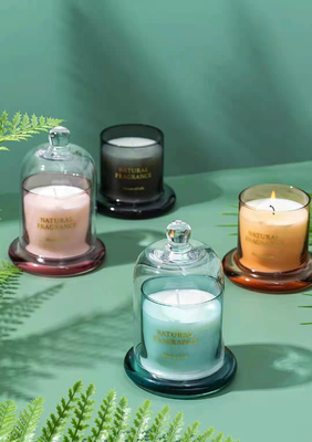 Σύνολα δώρων εγχώριων κεριών αρώματος Aromatherapy θόλων γυαλιού