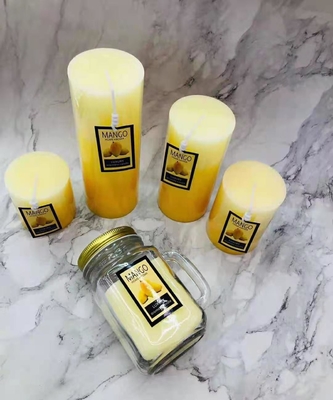 Scented κεριά στυλοβατών κεριών σόγιας 3.5oz 4.5oz χειροποίητα για την ανακούφιση πίεσης