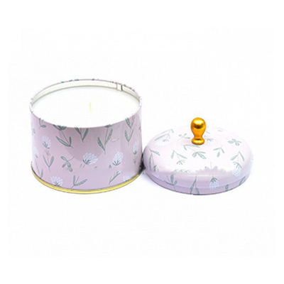 Χειροποίητο Scented κερί 100ml 250ml δοχείων κασσίτερου μετάλλων κεριών σόγιας