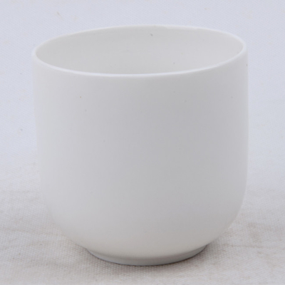 7oz σαφές άσπρο Scented φυσικό κεραμικό δοχείο κεριών σόγιας για τον ύπνο