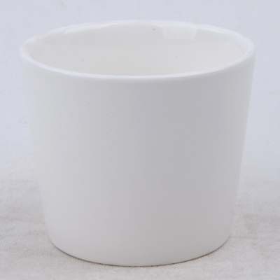 7oz σαφές άσπρο Scented φυσικό κεραμικό δοχείο κεριών σόγιας για τον ύπνο