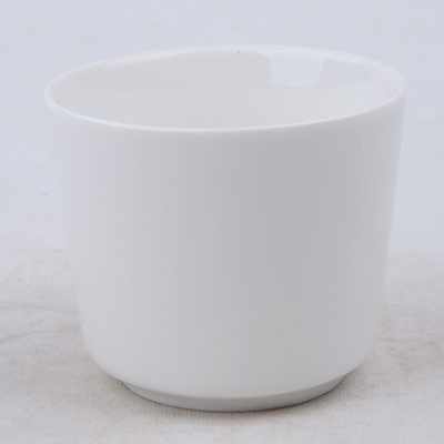 7oz σαφές άσπρο Scented φυσικό κεραμικό δοχείο κεριών σόγιας για τον ύπνο