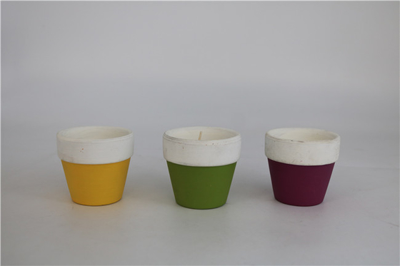 Εξατομικευμένα Lavender βάζων γυαλιού κεριών 7oz MSDS μαύρα κεριά σόγιας για την εσωτερική διακόσμηση